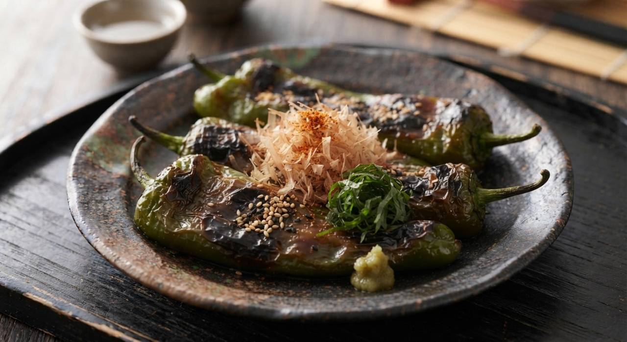 京野菜 万願寺とうがらし 焼きびたし